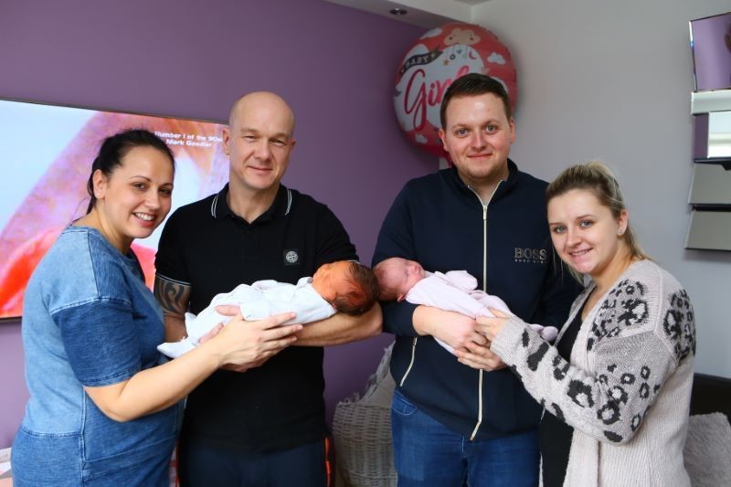 Other image for Sister act as cousins Annie and Marnie born on the same day